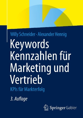 Buchcover und Innenansicht für das Buch: Keywords Kennzahlen für Marketing und Vertrieb