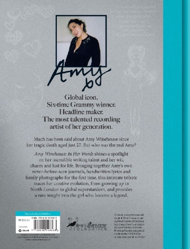 Buchcover und Innenansicht für das Buch: Amy Winehouse - In Her Words