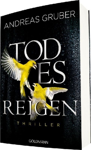 Buchcover und Innenansicht für das Buch: Todesreigen