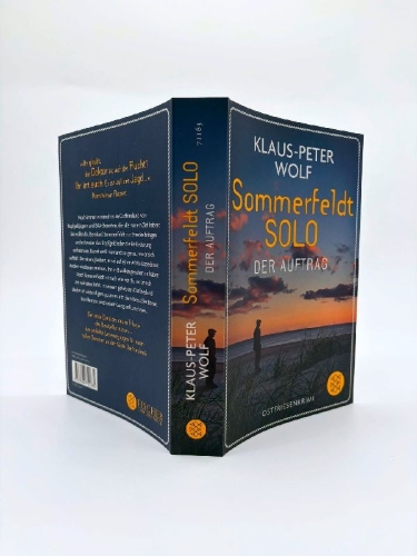 Buchcover und Innenansicht für das Buch: Sommerfeldt Solo - Der Auftrag
