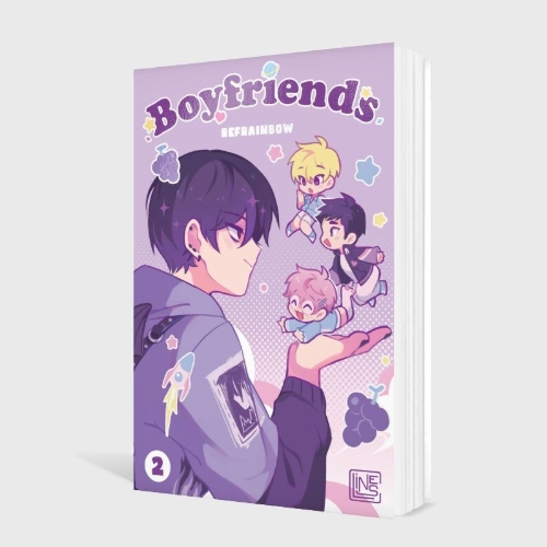 Buchcover und Innenansicht für das Buch: BOYFRIENDS
