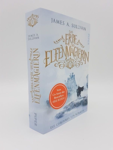 Buchcover und Innenansicht für das Buch: Das Erbe der Elfenmagierin