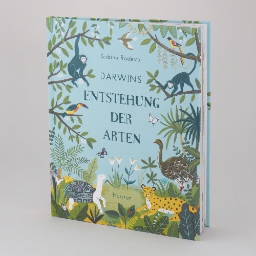 Buchcover und Innenansicht für das Buch: Charles Darwin's On The Origin of Species
