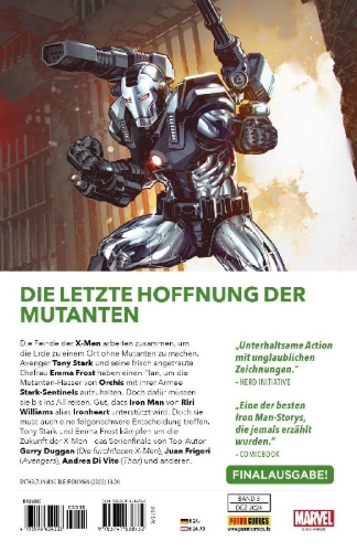 Buchcover und Innenansicht für das Buch: Invincible Iron Man (2022) #13-#20