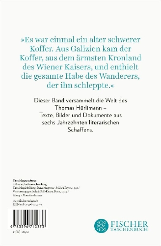 Buchcover und Innenansicht für das Buch: Der Wanderer und sein Koffer