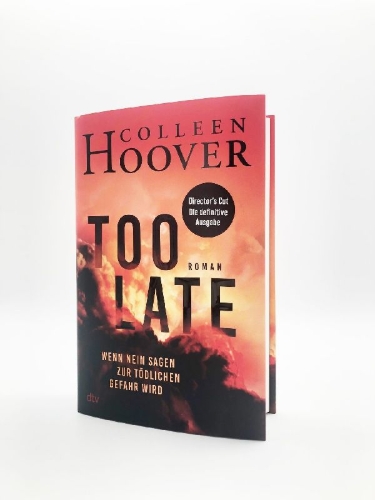 Buchcover und Innenansicht für das Buch: Too Late