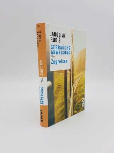 Buchcover und Innenansicht für das Buch: Gebrauchsanweisung fürs Zugreisen