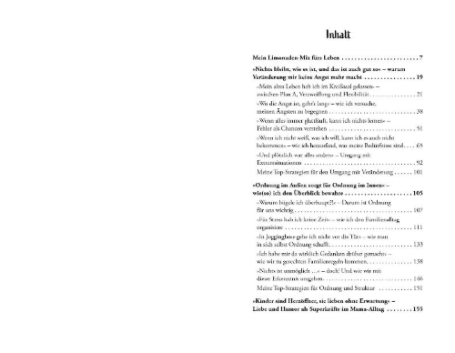 Buchcover und Innenansicht für das Buch: Für Stress hab ich keine Zeit