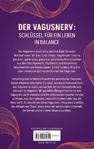 Buchcover und Innenansicht für das Buch: The Vagus Nerve Reset