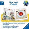 Buchcover und Innenansicht für das Buch: Wieso? Weshalb? Warum? junior, Band 18: Die Polizei