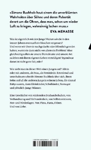 Buchcover und Innenansicht für das Buch: Über Söhne