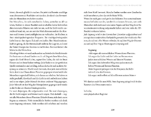 Buchcover und Innenansicht für das Buch: Plejadische Intelligenz