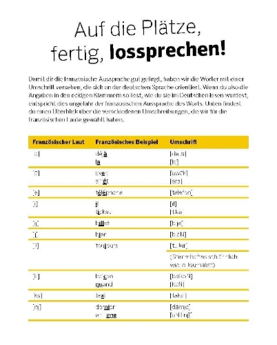 Buchcover und Innenansicht für das Buch: PONS Französisch ohne ähm