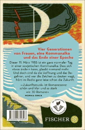 Buchcover und Innenansicht für das Buch: Zukunftsmusik