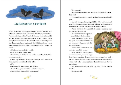 Buchcover und Innenansicht für das Buch: Träum schön, mein lieber Schatz!