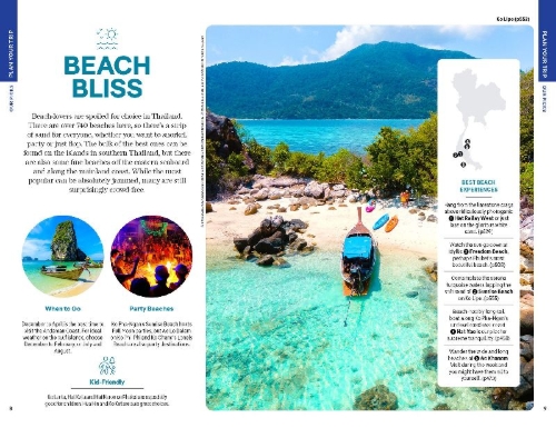 Buchcover und Innenansicht für das Buch: Lonely Planet Thailand
