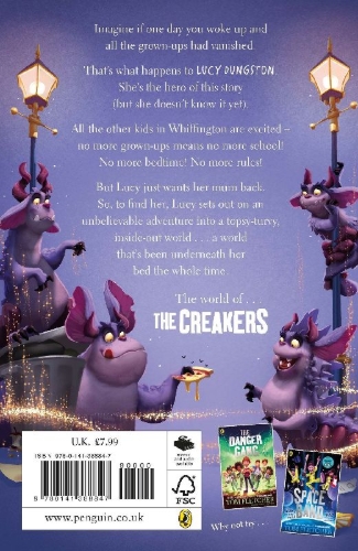 Buchcover und Innenansicht für das Buch: The Creakers