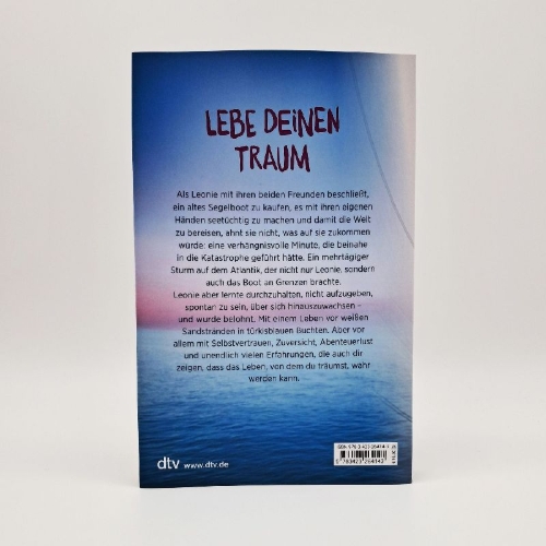 Buchcover und Innenansicht für das Buch: Ein Ozean voll Fragen