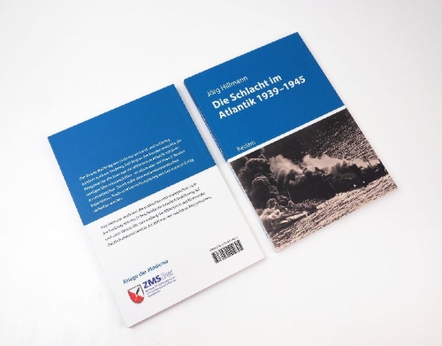 Buchcover und Innenansicht für das Buch: Die Schlacht im Atlantik 1939-1945