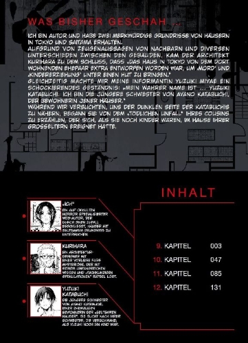Buchcover und Innenansicht für das Buch: The Strange House 03