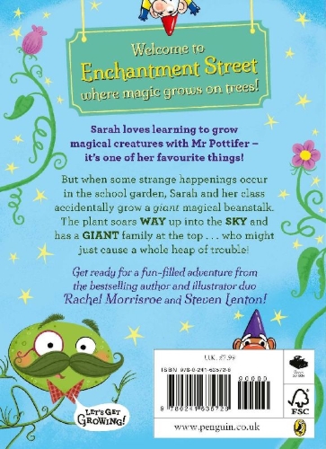 Buchcover und Innenansicht für das Buch: How to Grow Magic: The Giant Mystery