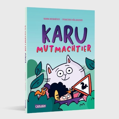 Buchcover und Innenansicht für das Buch: Karu Mutmachtier