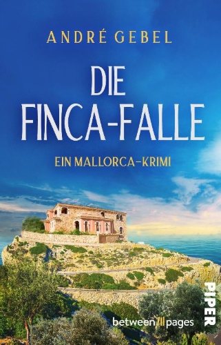 Buchcover und Innenansicht für das Buch: Die Finca-Falle