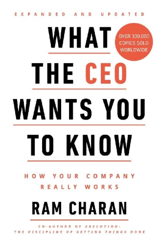 Buchcover und Innenansicht für das Buch: What the CEO Wants You to Know