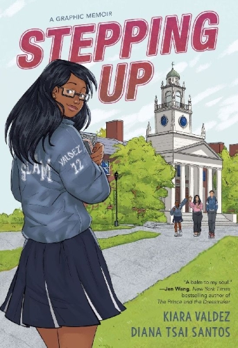 Buchcover und Innenansicht für das Buch: Stepping Up