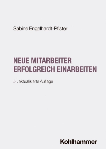 Buchcover und Innenansicht für das Buch: Neue Mitarbeiter erfolgreich einarbeiten