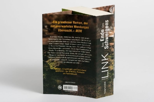 Buchcover und Innenansicht für das Buch: Am Ende des Schweigens
