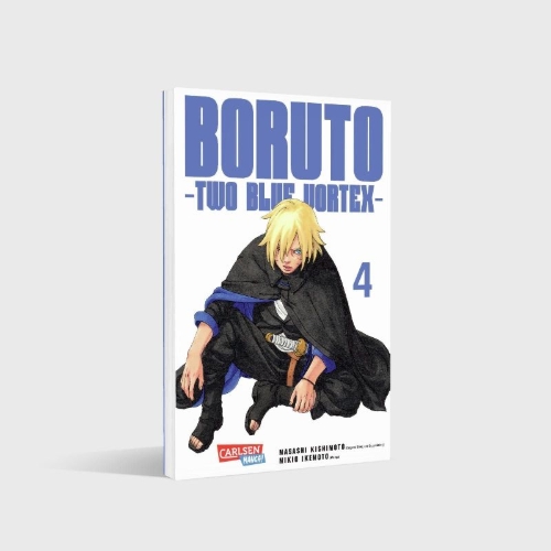 Buchcover und Innenansicht für das Buch: Boruto -Two Blue Vortex-