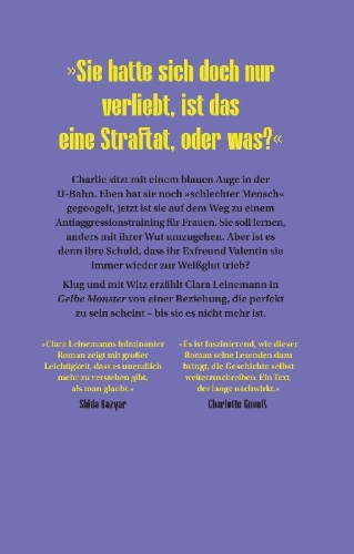 Buchcover und Innenansicht für das Buch: Gelbe Monster