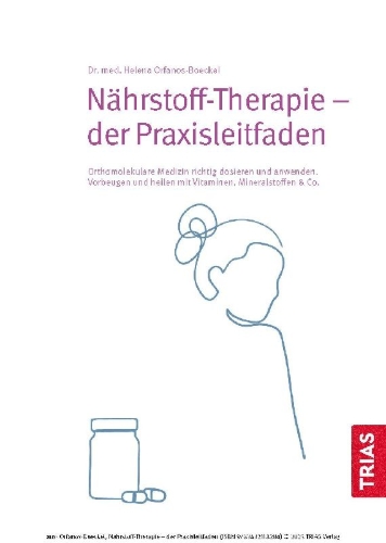 Buchcover und Innenansicht für das Buch: Nährstoff-Therapie - Der Praxisleitfaden