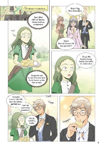 Buchcover und Innenansicht für das Buch: Cursed Princess Club 02