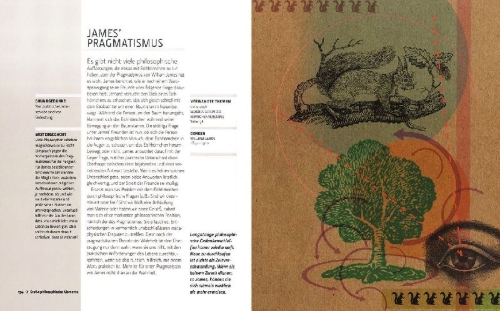 Buchcover und Innenansicht für das Buch: Philosophie in 30 Sekunden