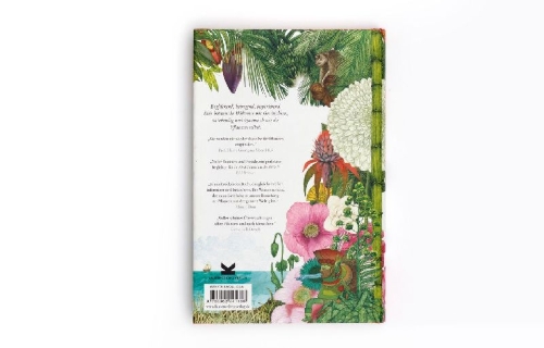 Buchcover und Innenansicht für das Buch: In 80 Pflanzen um die Welt