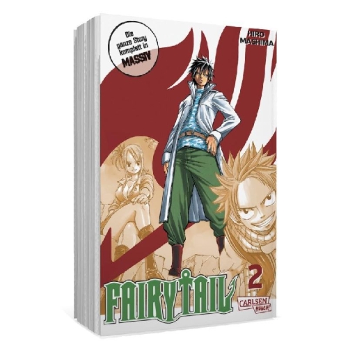 Buchcover und Innenansicht für das Buch: Fairy Tail