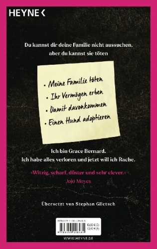 Buchcover und Innenansicht für das Buch: How to kill your family
