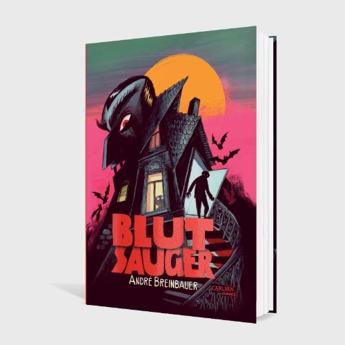 Buchcover und Innenansicht für das Buch: Blutsauger