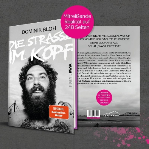 Buchcover und Innenansicht für das Buch: Die Straße im Kopf
