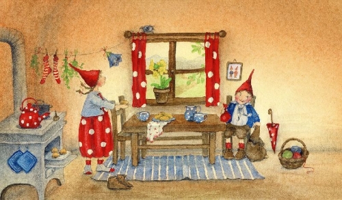 Buchcover und Innenansicht für das Buch: Pippa und Pelle auf Reisen