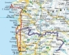Buchcover und Innenansicht für das Buch: ROTHER Wanderführer Jakobsweg - Caminho Português