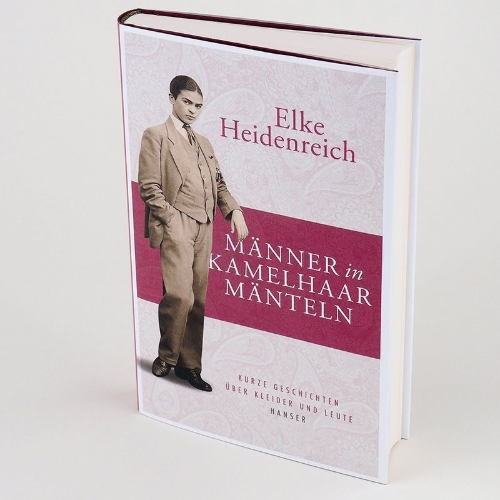 Buchcover und Innenansicht für das Buch: Männer in Kamelhaarmänteln