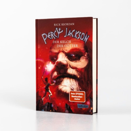 Buchcover und Innenansicht für das Buch: The Chalice of the Gods (Percy Jackson and the Olympians, 6)