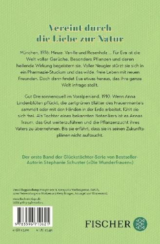 Buchcover und Innenansicht für das Buch: Glückstöchter - Einfach leben