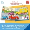 Buchcover und Innenansicht für das Buch: Hör mal hin - Wer hupt da? Unsere Fahrzeuge