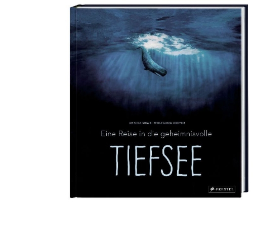 Buchcover und Innenansicht für das Buch: Eine Reise in die geheimnisvolle Tiefsee