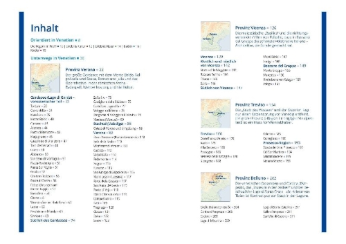 Buchcover und Innenansicht für das Buch: MICHAEL MÜLLER Reiseführer Venetien