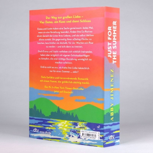 Buchcover und Innenansicht für das Buch: Just for the Summer